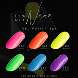 NEONS - 6pk COLLECTION - thePINKchair.ca - gel polish - Ugly Duckling