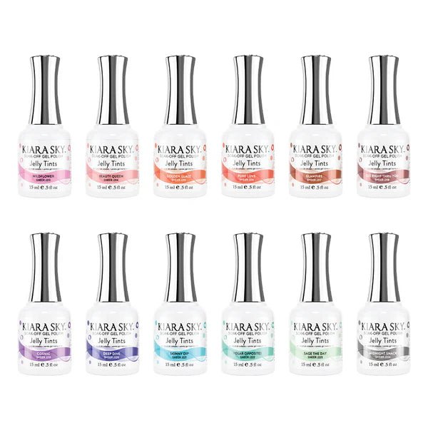New Jelly Tint Collection - thePINKchair.ca - gel polish - Kiara Sky