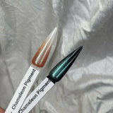 No How 'bout, Chameleon Pigment by thePINKchair - thePINKchair.ca - Nail Art - thePINKchair nail studio
