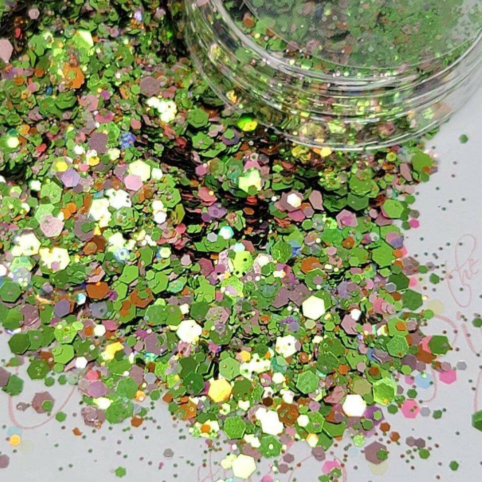 Old Lover's Hippie Music, Glitter (87) - thePINKchair.ca - Glitter - thePINKchair nail studio