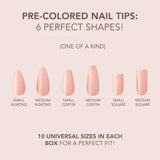 One of a Kind Cover Gelly Tips by Kiara Sky - thePINKchair.ca - Tips - Kiara Sky