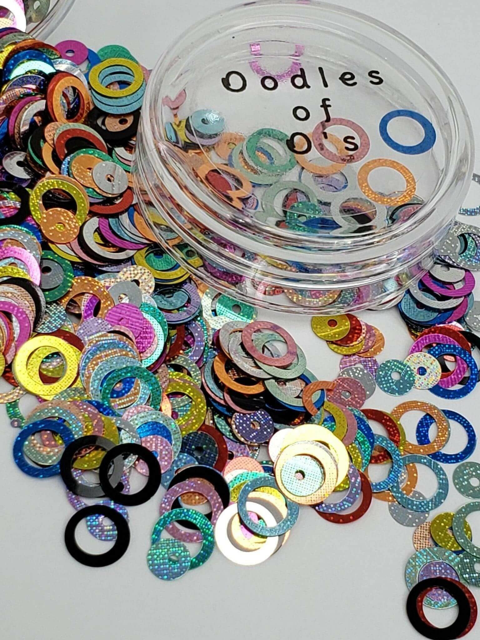 Oodles of O's, Glitter (142) - thePINKchair.ca - Glitter - thePINKchair nail studio