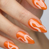 Orange Glow Pigment - thePINKchair.ca - Nail Art - the GEL bottle