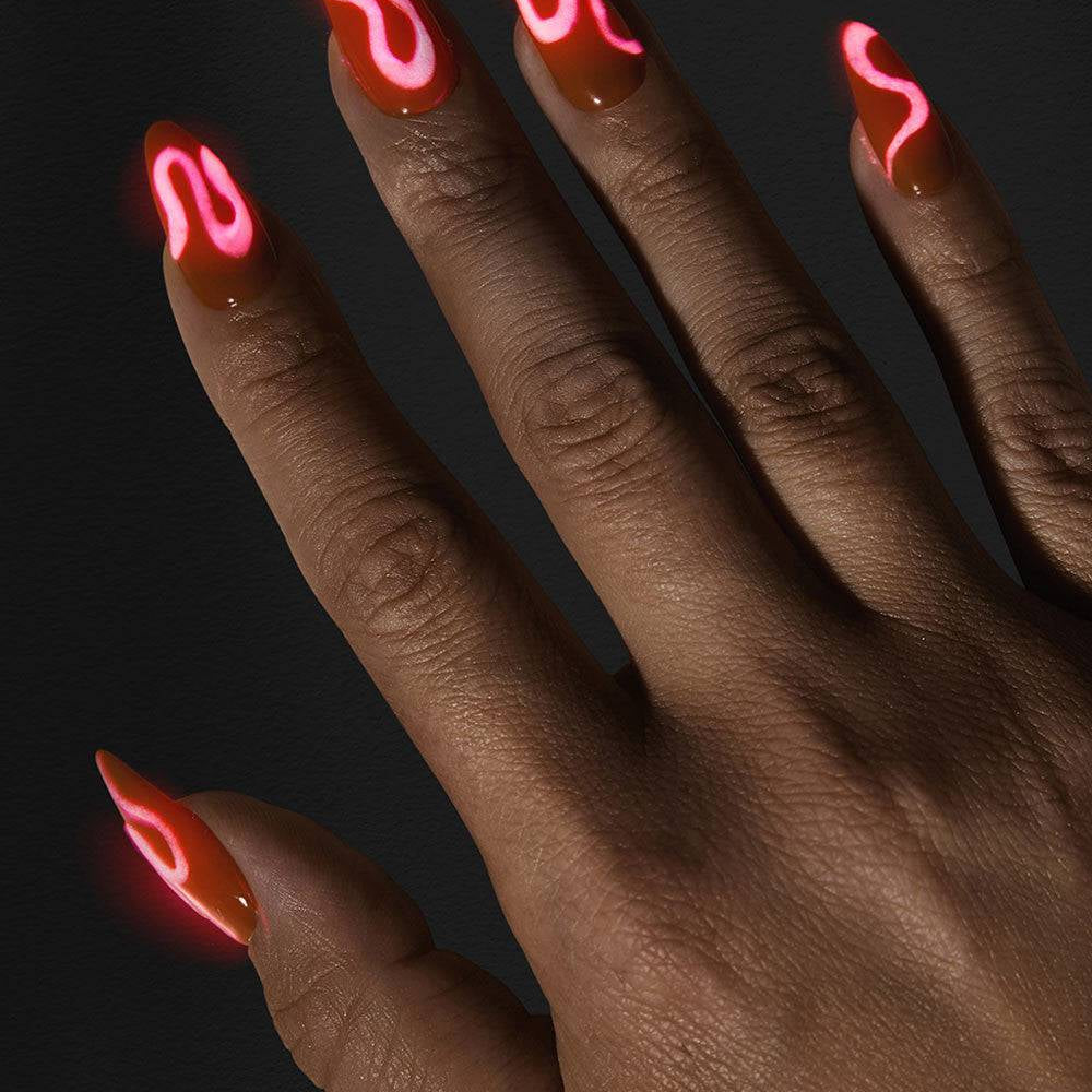 Orange Glow Pigment - thePINKchair.ca - Nail Art - the GEL bottle