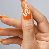 Orange Glow Pigment - thePINKchair.ca - Nail Art - the GEL bottle