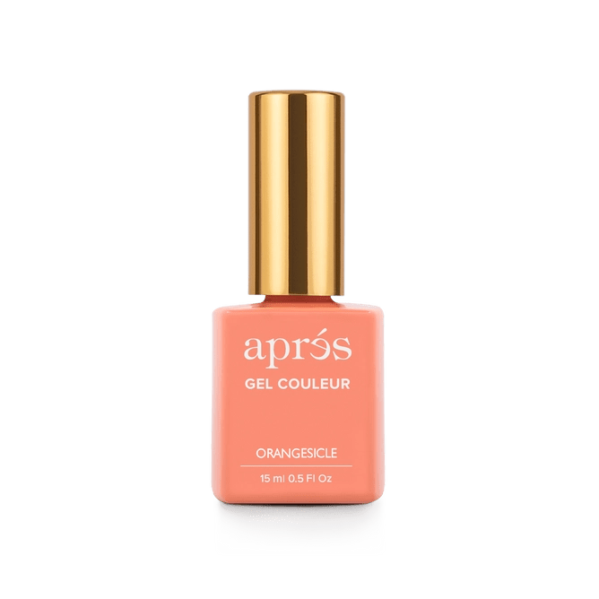 Orangesicle - 221 - thePINKchair.ca - gel polish - Apres