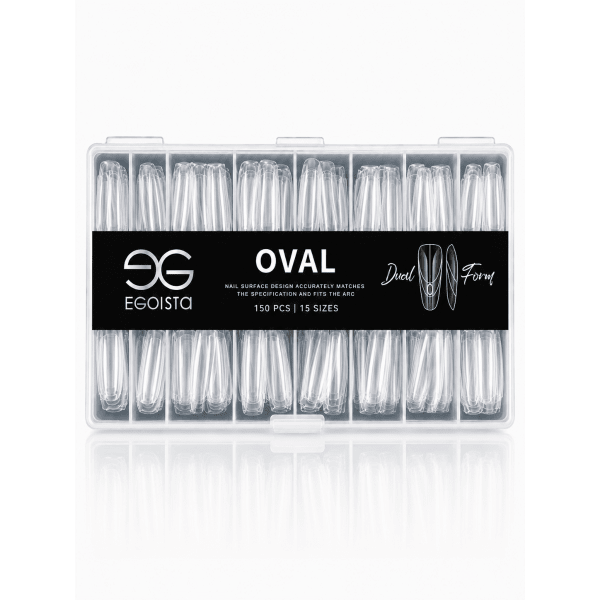 Oval Dual Forms for Nail Extensions - thePINKchair.ca - Tips - egoista