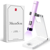 P - Art01R Rechargeable Mini LED/UV Nail Art Lamp w/stand - thePINKchair.ca - Lamp - Melody Susie