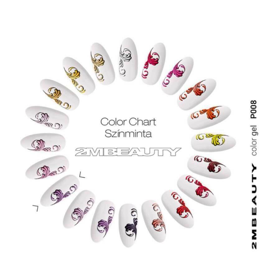 P008 Painting Gel - thePINKchair.ca - Coloured Gel - 2Mbeauty