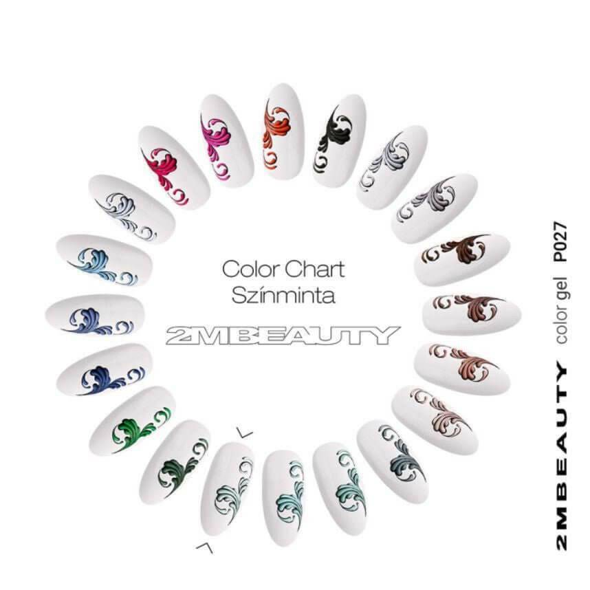 P027 Painting Colour Gel - thePINKchair.ca - Coloured Gel - 2Mbeauty