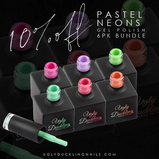 PASTEL NEONS - 6pk COLLECTION - thePINKchair.ca - Gel Polish - Ugly Duckling