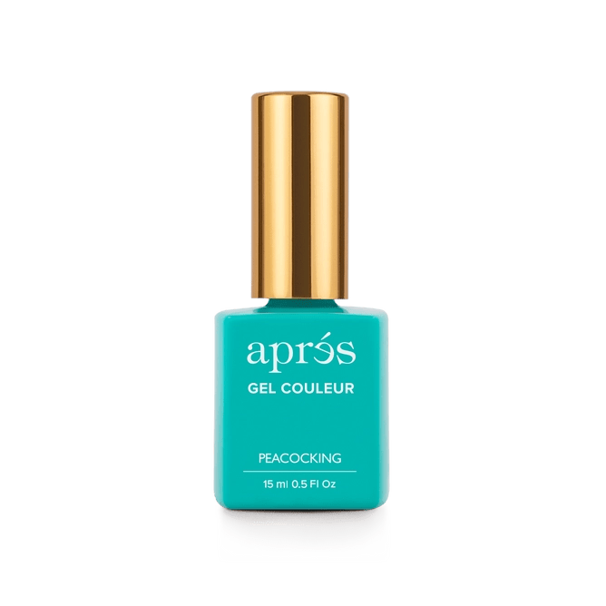 Peacocking - 224 - thePINKchair.ca - gel polish - Apres
