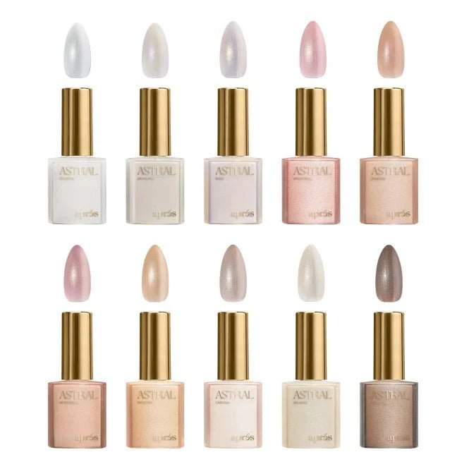 Pearlescent - Astral Gel Couleur 10pcs Set - thePINKchair.ca - Gel Polish - Apres
