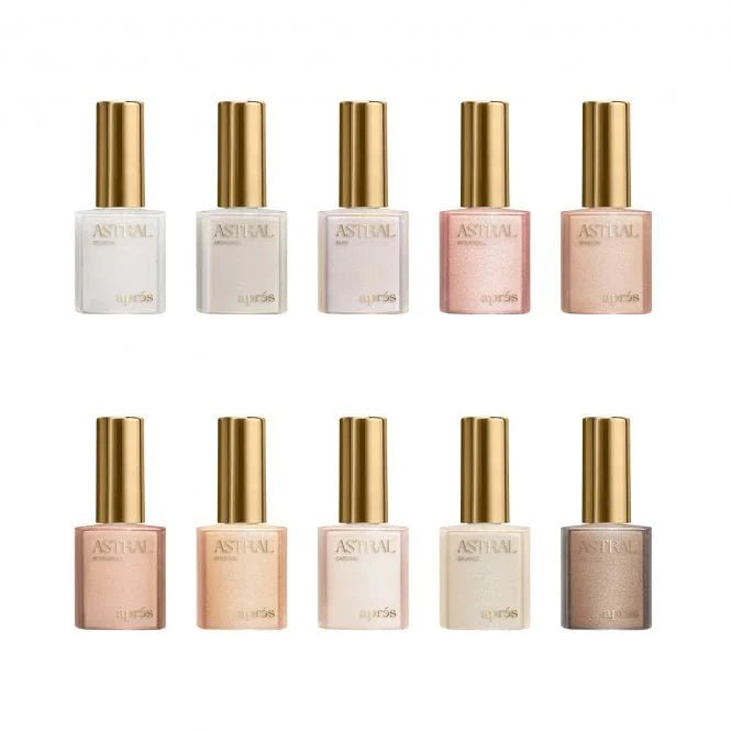 Pearlescent - Astral Gel Couleur 10pcs Set - thePINKchair.ca - Gel Polish - Apres