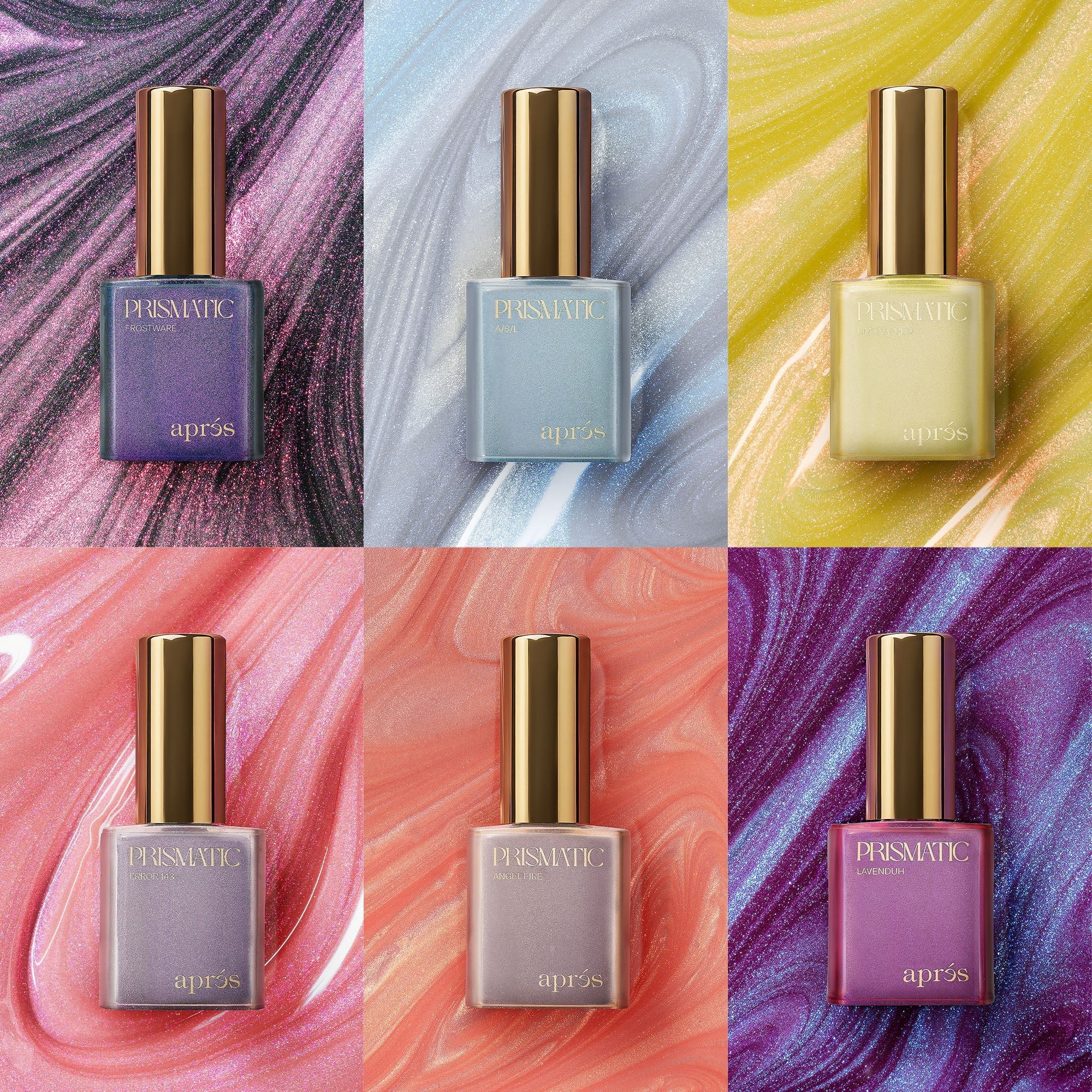 Pearlescent - PRISMATIC Collection - thePINKchair.ca - Gel Polish - Apres