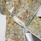 Pearls & Shells Transfer Foil - thePINKchair.ca - Nail Art - thePINKchair nail studio