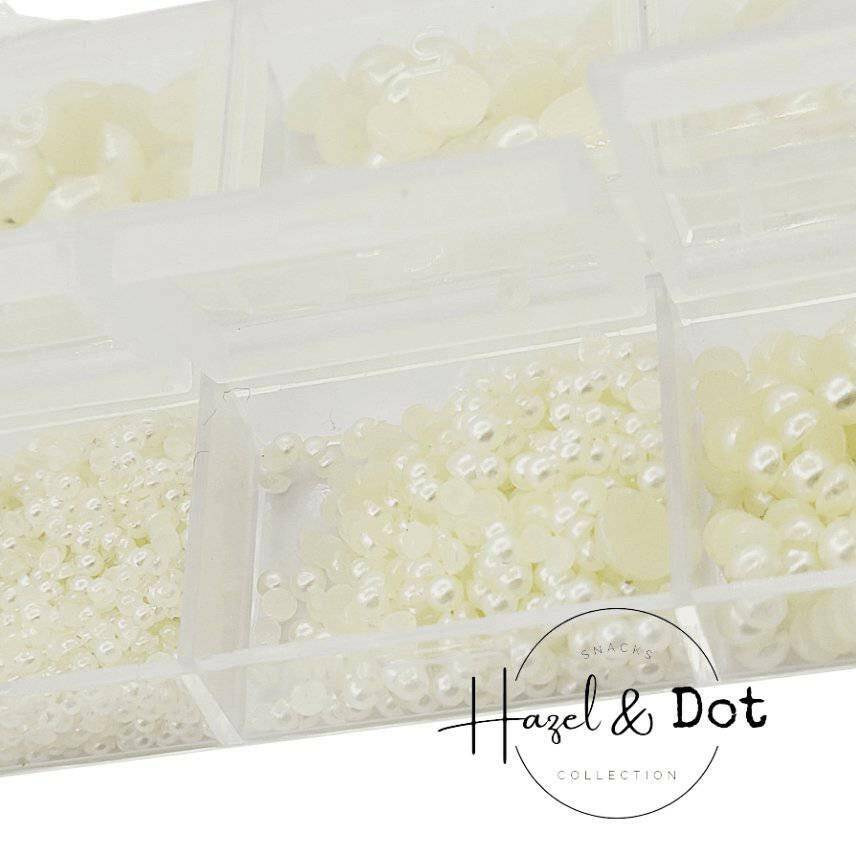 Pearly Whites by Hazel & Dot - thePINKchair.ca - Nail Art - thePINKchair nail studio