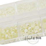 Pearly Whites by Hazel & Dot - thePINKchair.ca - Nail Art - thePINKchair nail studio