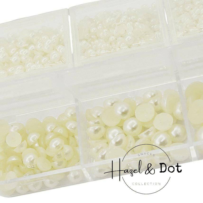 Pearly Whites by Hazel & Dot - thePINKchair.ca - Nail Art - thePINKchair nail studio