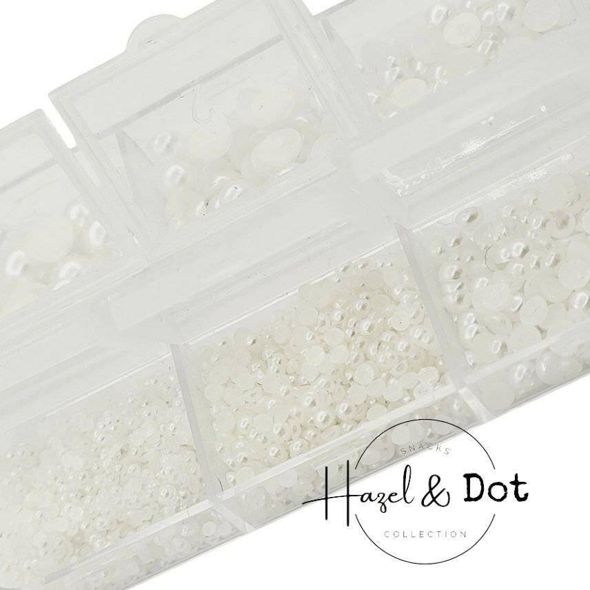Pearly Whites by Hazel & Dot - thePINKchair.ca - Nail Art - thePINKchair nail studio