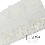 Pearly Whites by Hazel & Dot - thePINKchair.ca - Nail Art - thePINKchair nail studio