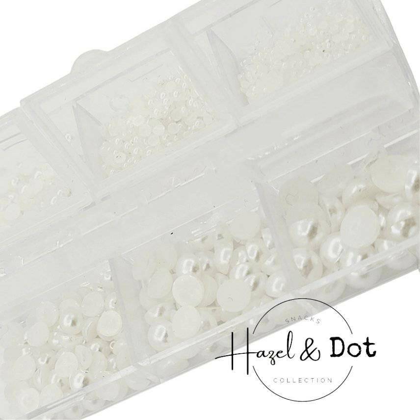 Pearly Whites by Hazel & Dot - thePINKchair.ca - Nail Art - thePINKchair nail studio