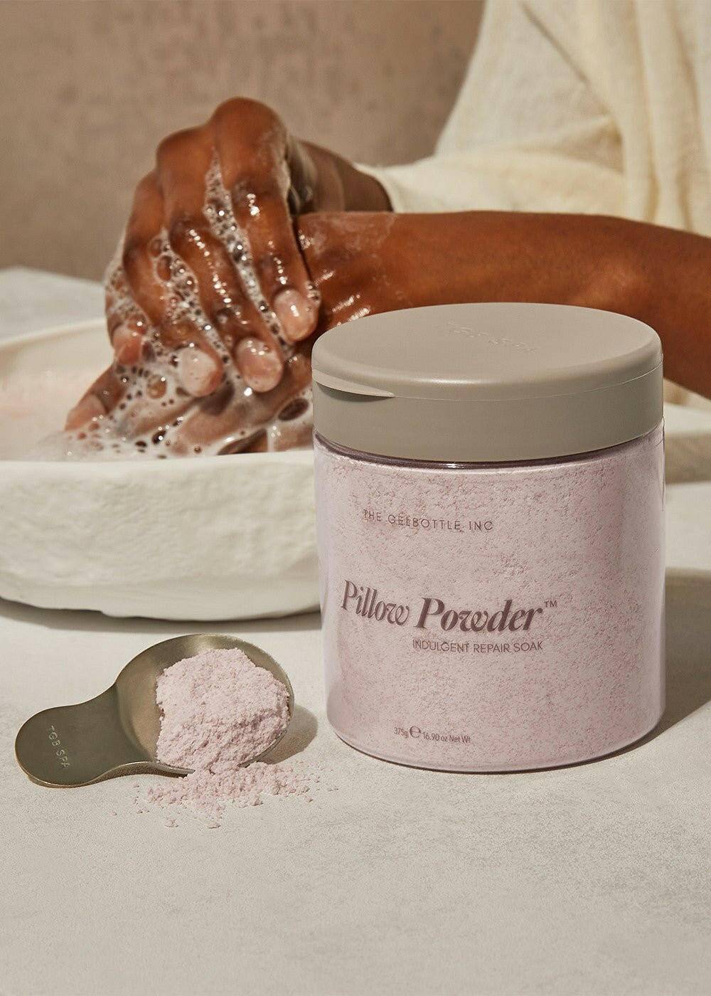 PILLOW POWDER Refill Size - thePINKchair.ca - Lotion - the GEL bottle