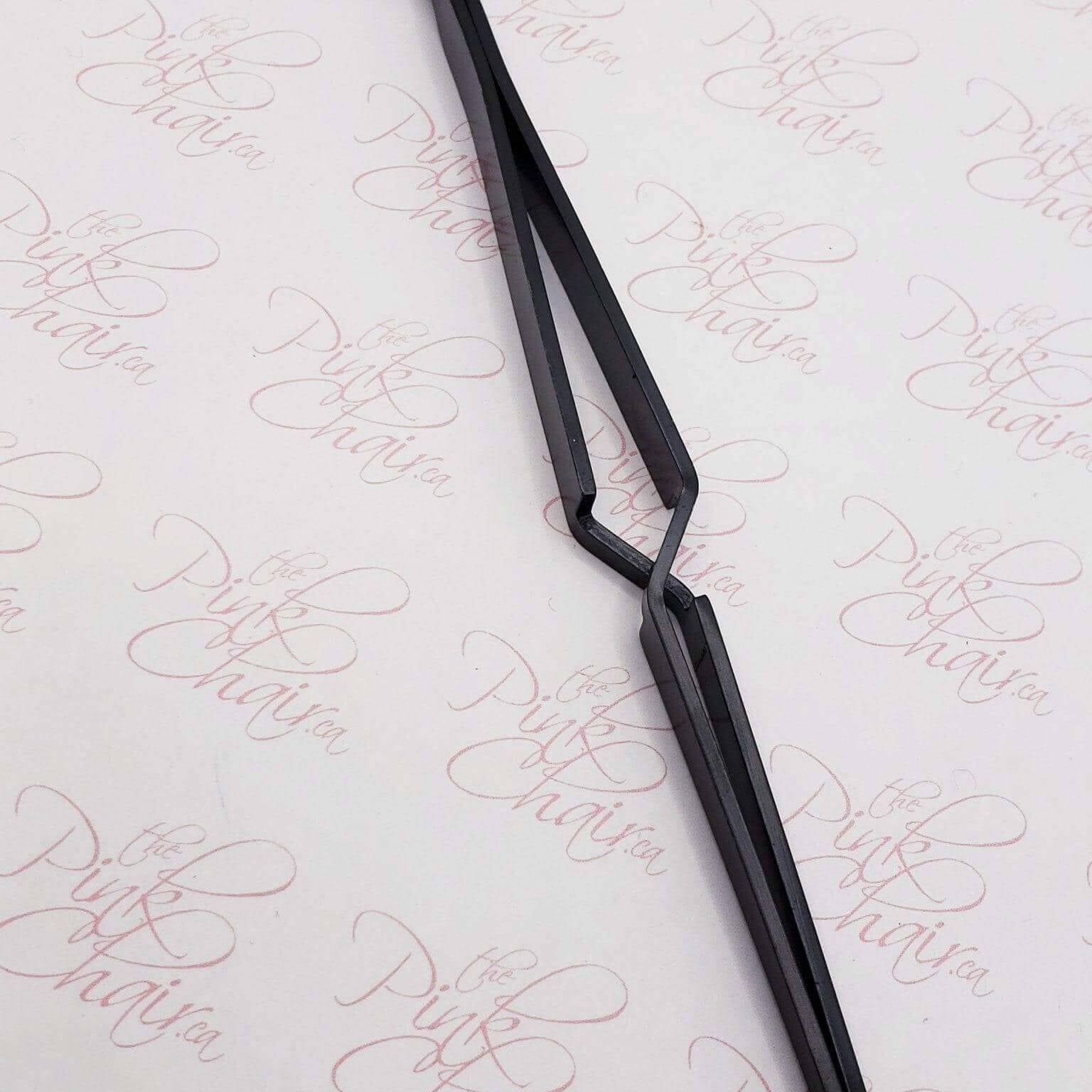 Pinch Tweezer - Black - thePINKchair.ca - Tools - thePINKchair nail studio