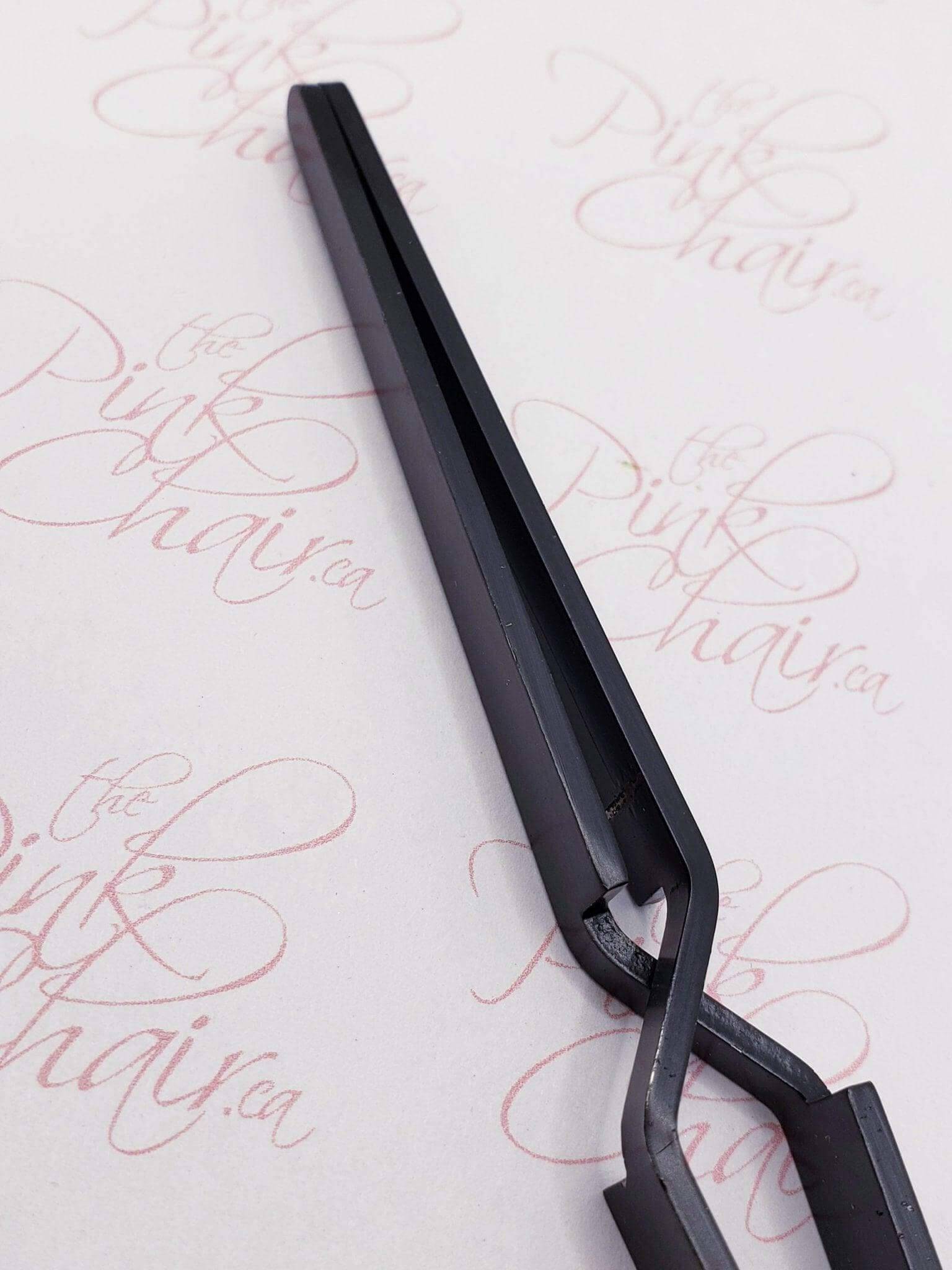 Pinch Tweezer - Black - thePINKchair.ca - Tools - thePINKchair nail studio