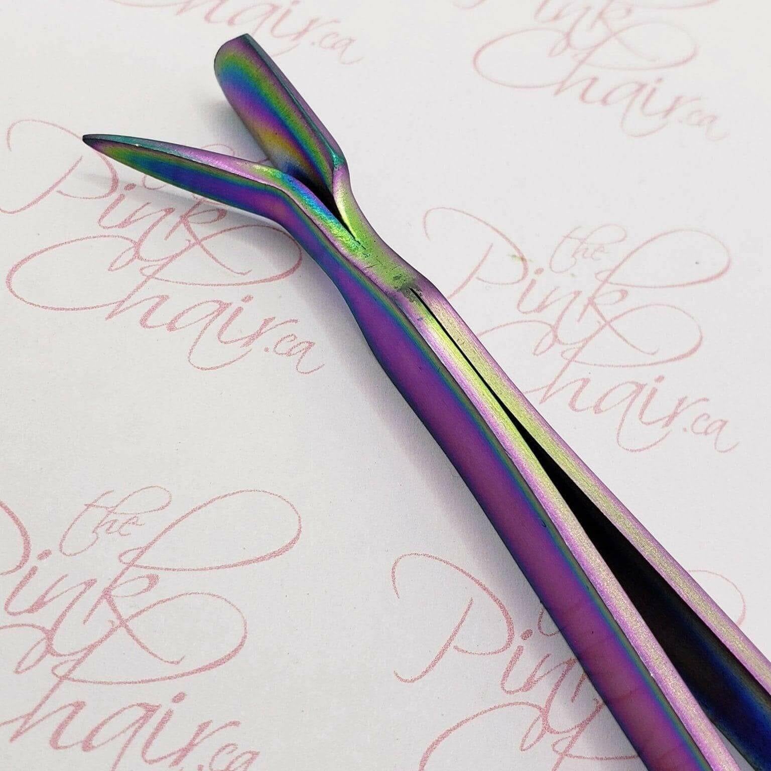 Pinch Tweezer - Rainbow - thePINKchair.ca - Tools - thePINKchair nail studio