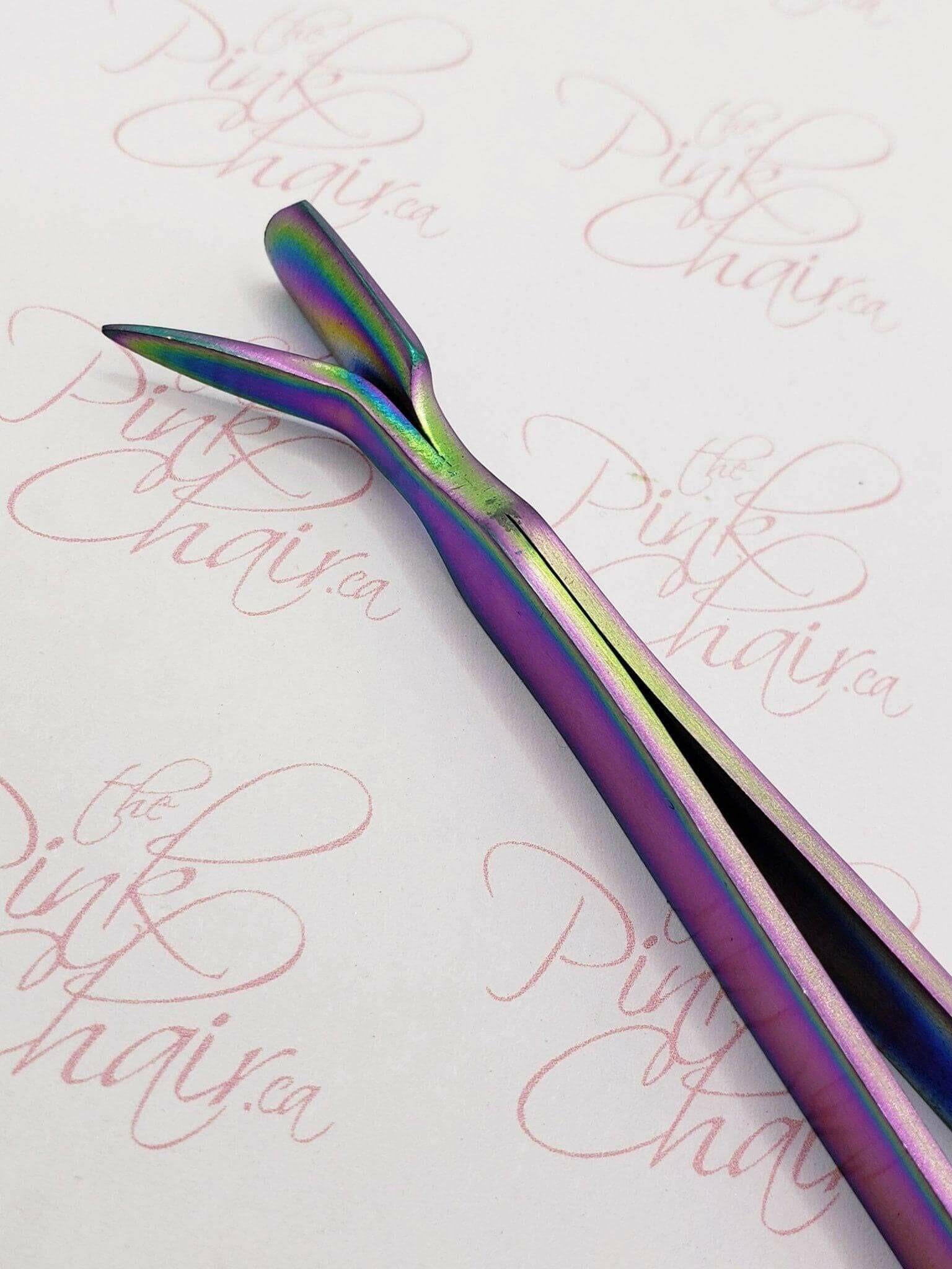 Pinch Tweezer - Rainbow - thePINKchair.ca - Tools - thePINKchair nail studio
