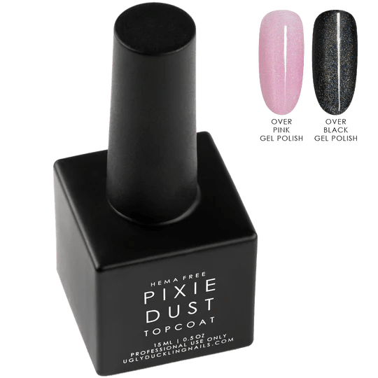 PIXIE DUST - HEMA - FREE IRIDESCENT CAT EYE TOPCOAT - thePINKchair.ca - Top Gel - Ugly Duckling