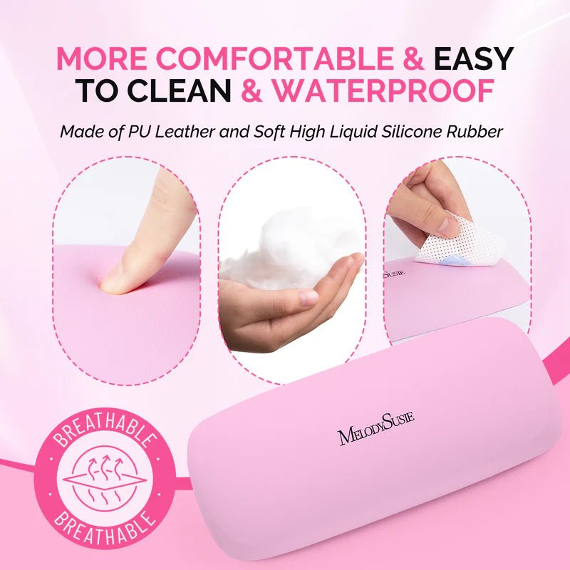 Portable PU Leather Nail Arm Rest - thePINKchair.ca - Odds & Ends - Melody Susie