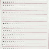 Practice Sheets for Nail Art by Crystal Nails - thePINKchair.ca - Nail Art - Crystal Nails/Elite Cosmetix USA