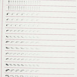 Practice Sheets for Nail Art by Crystal Nails - thePINKchair.ca - Nail Art - Crystal Nails/Elite Cosmetix USA