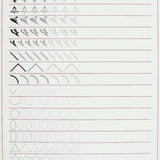 Practice Sheets for Nail Art by Crystal Nails - thePINKchair.ca - Nail Art - Crystal Nails/Elite Cosmetix USA