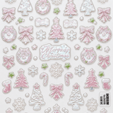 Pretty Little Christmas – Nail Art Stickers - thePINKchair.ca - nail art - thePINKchair.ca