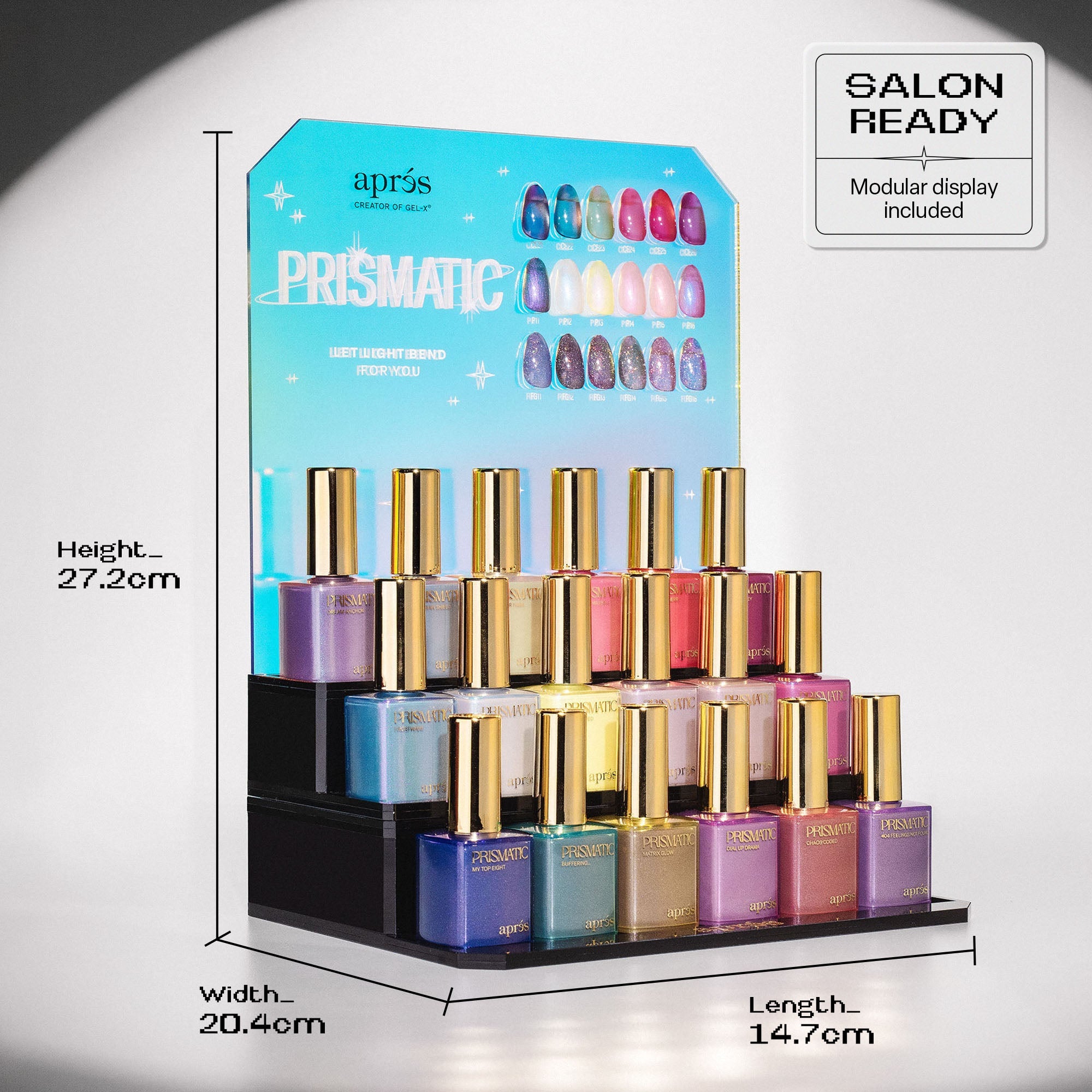 PRISMATIC Collection - thePINKchair.ca - Gel Polish - Apres