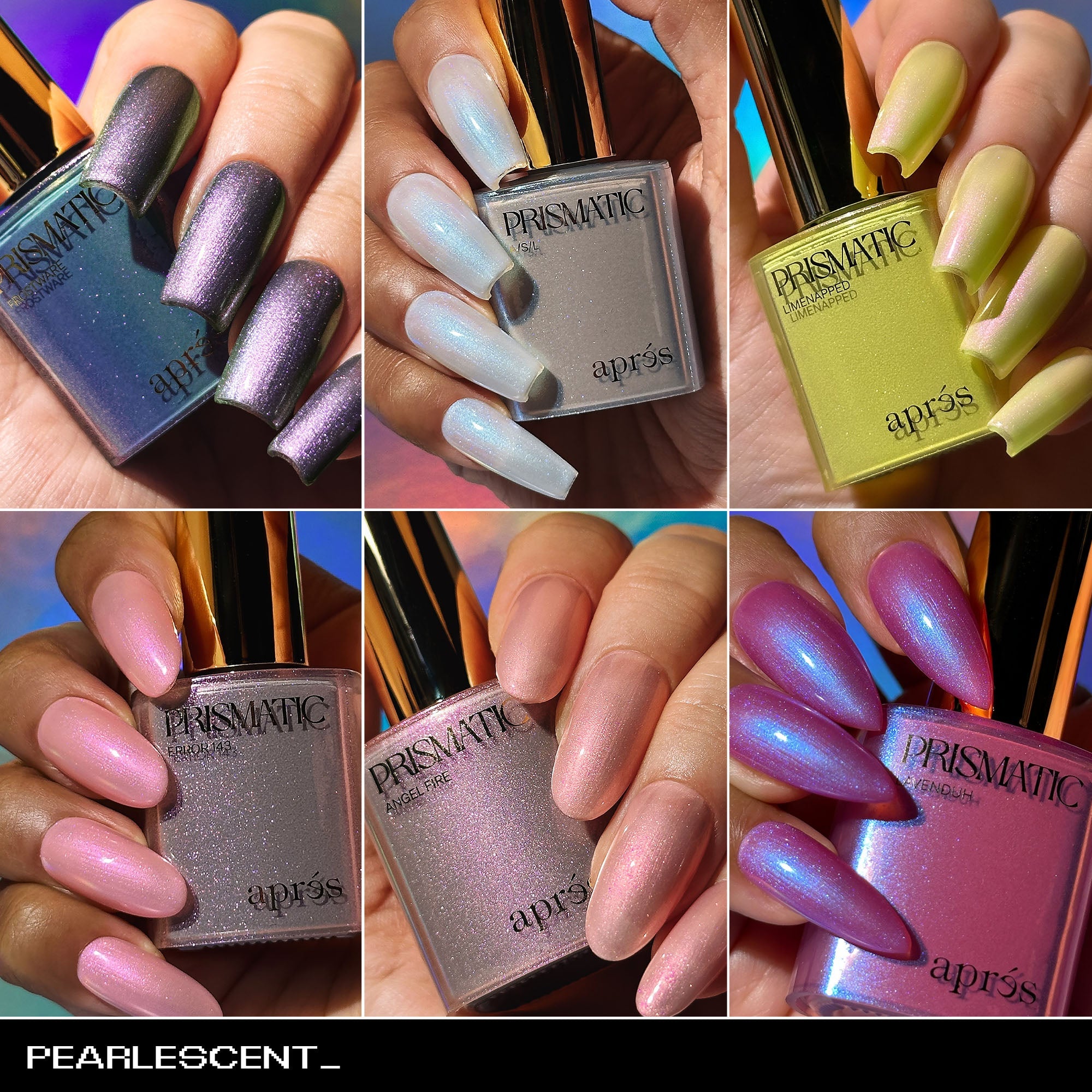 PRISMATIC Collection - thePINKchair.ca - Gel Polish - Apres