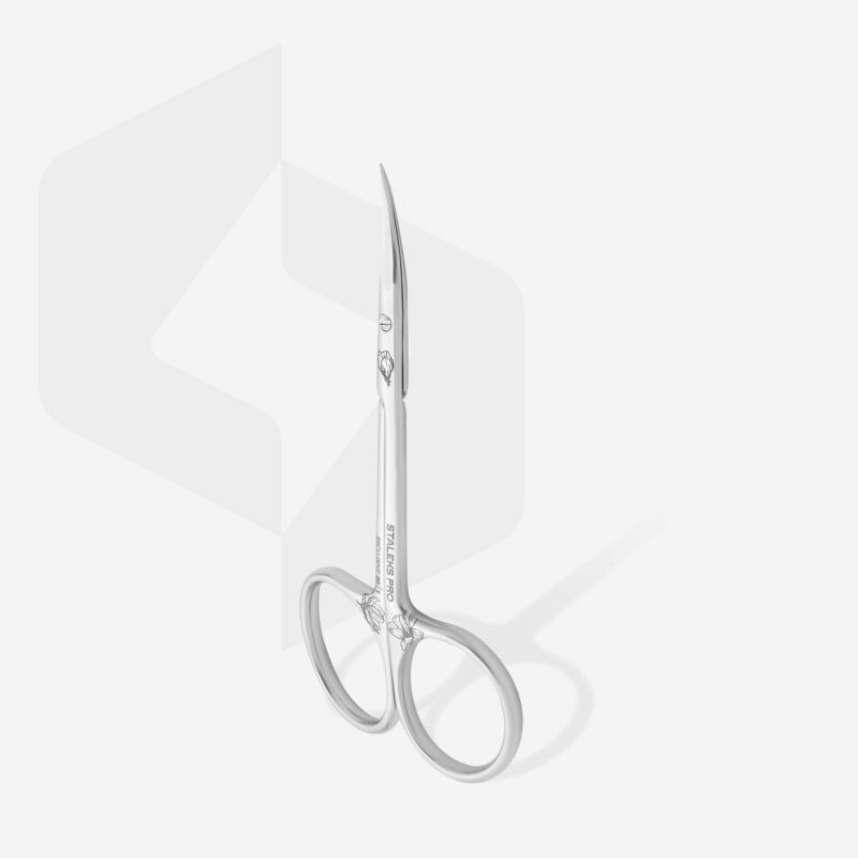 Professional Cuticle Scissors Staleks Pro Exclusive 20 Type 1 (Magnolia) - thePINKchair.ca