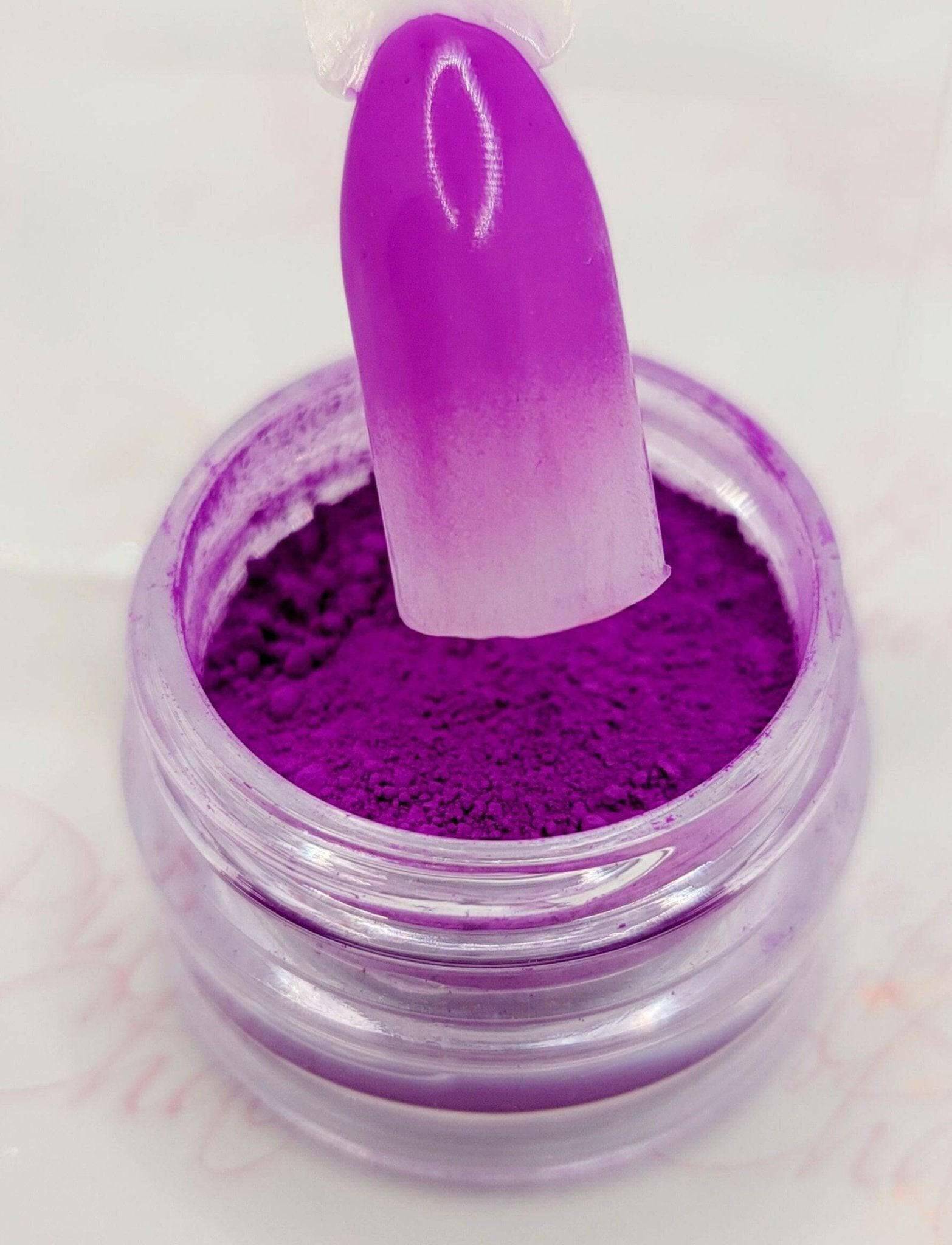 Prove them Wrong, Pigment by thePINKchair - thePINKchair.ca - Nail Art - thePINKchair nail studio