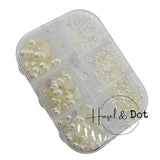 Pup Cup Half Pearls by Hazel & Dot - thePINKchair.ca - Nail Art - thePINKchair nail studio