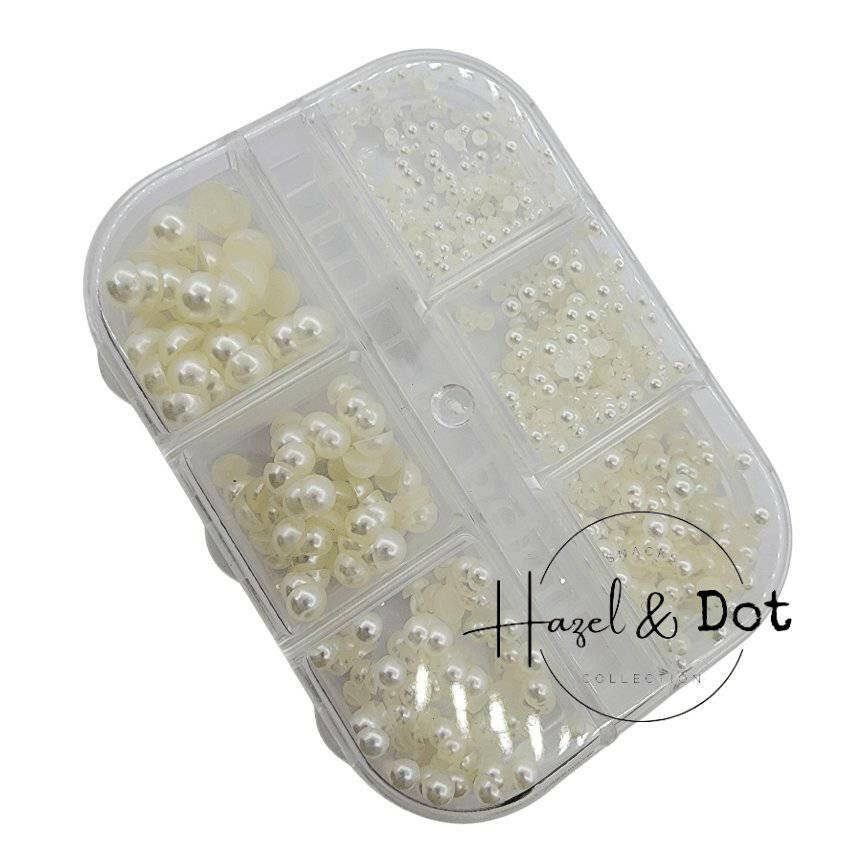 Pup Cup Half Pearls by Hazel & Dot - thePINKchair.ca - Nail Art - thePINKchair nail studio