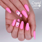 R145 Malibu Pink Royal Gel Paint by Crystal Nails