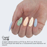 R170 Sunset Royal Gel Paint by Crystal Nails