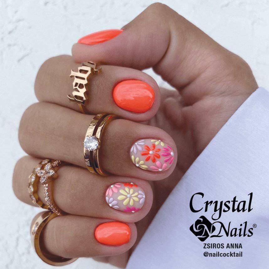 R192 Coral Rose Royal Gel Paint by Crystal Nails - thePINKchair.ca