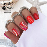 R193 Bonfire Royal Gel Paint by Crystal Nails