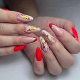 R193 Bonfire Royal Gel Paint by Crystal Nails