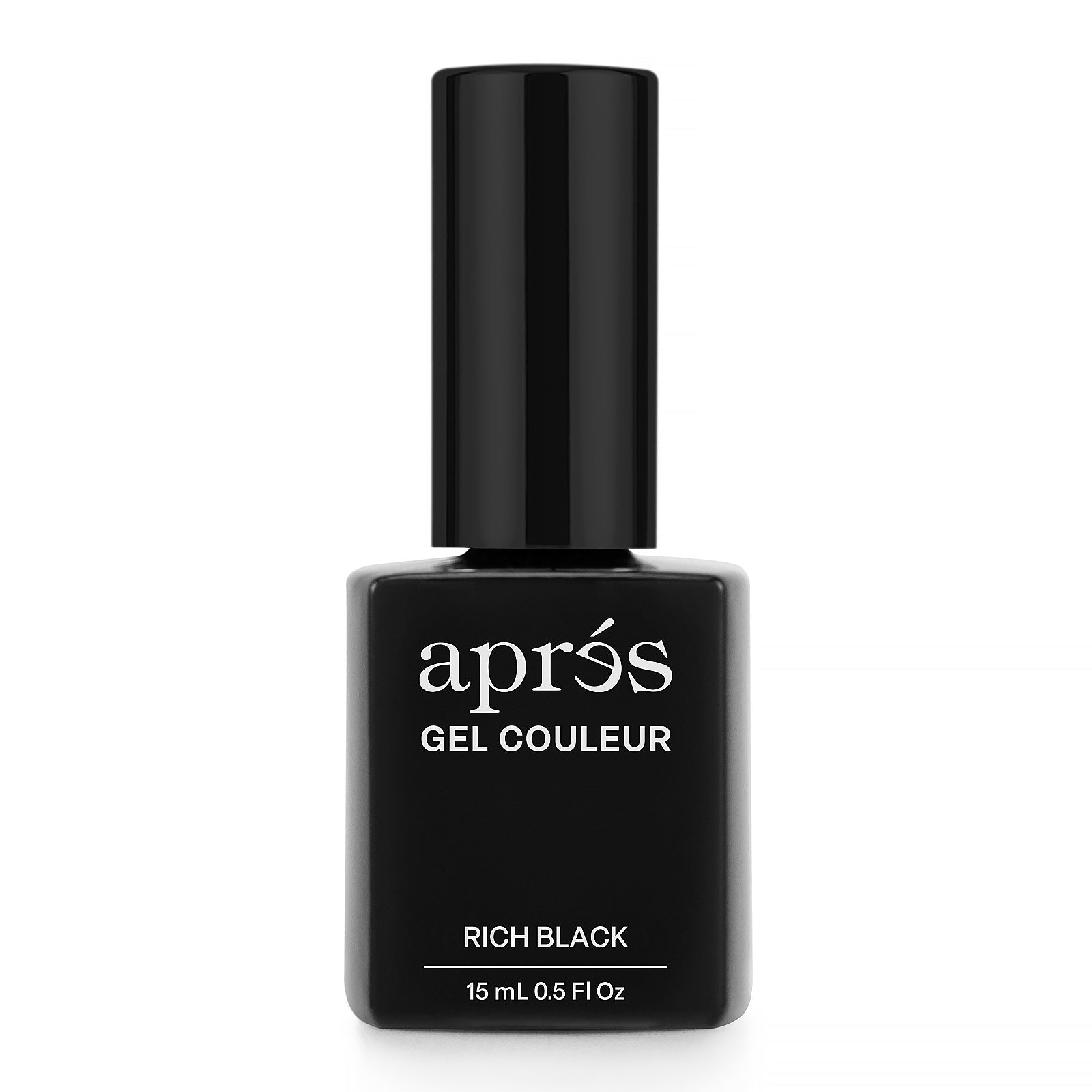 RICH BLACK (HEMA/TPO-Free) - thePINKchair.ca - gel polish - Apres