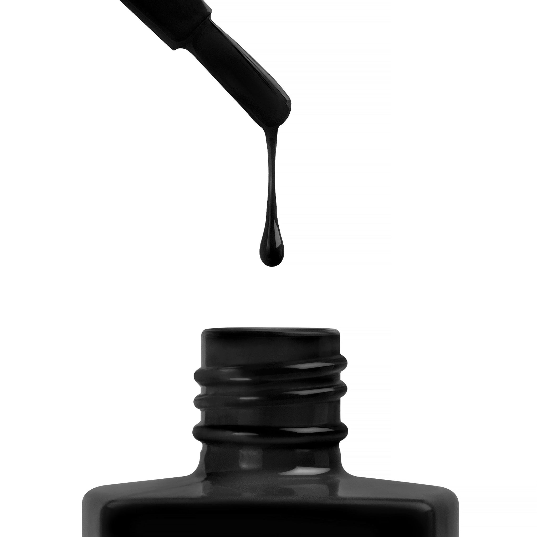 RICH BLACK (HEMA/TPO-Free) - thePINKchair.ca - gel polish - Apres